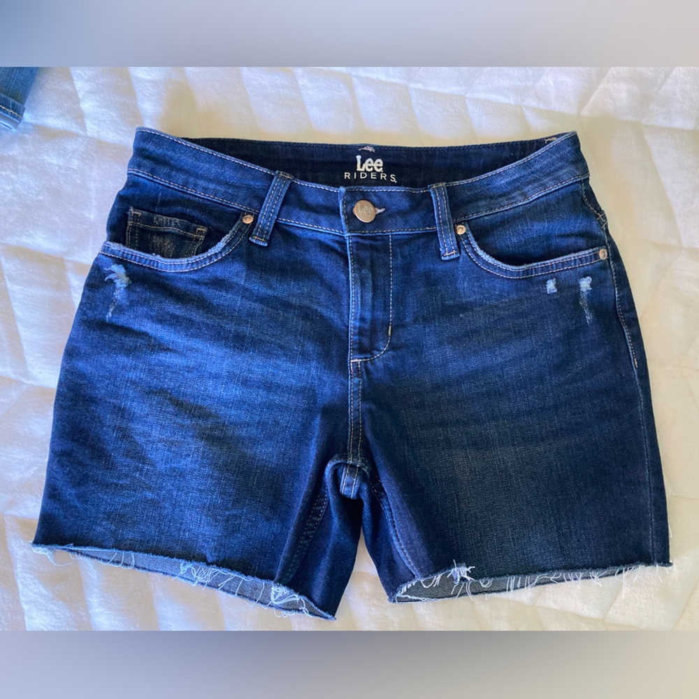 Lee Riders cut off jean shorts
